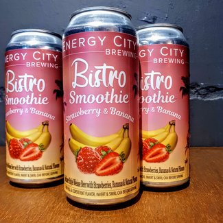 Energy City Energy City - Bistro Strawberry & Banana Smoothie Energy City Energy City - Bistro Strawberry & Banana Smoothie