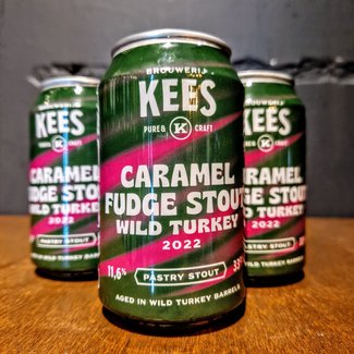 Kees KEES - CARAMEL FUDGE STOUT WILD TURKEY BARREL AGED - Little Beershop