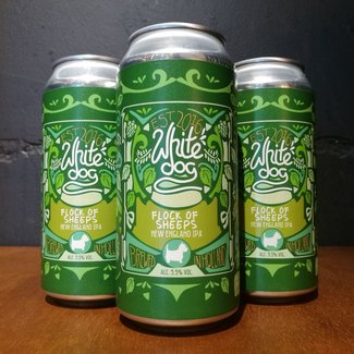 white dog White Dog - Flock of sheeps white dog White Dog - Flock of sheeps