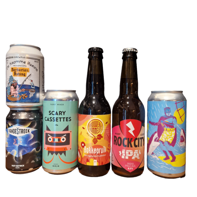 Nieuwe bieren PAKKET LOKAAL EN INTERNATIONAAL (6 BIER)