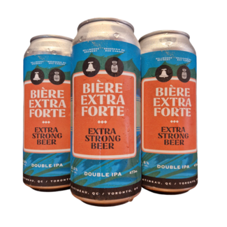 Brasserie du Bas-Canada - Bière Extra Forte Extra Strong Beer Brasserie du Bas-Canada - Bière Extra Forte Extra Strong Beer