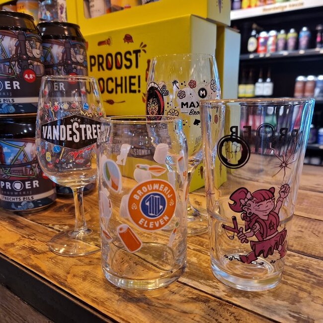 Bierpakket glas (5 bier)