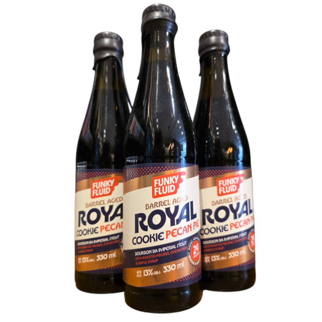 Funky Fluid - Barrel Aged Royal Cookie: Pecan Pie