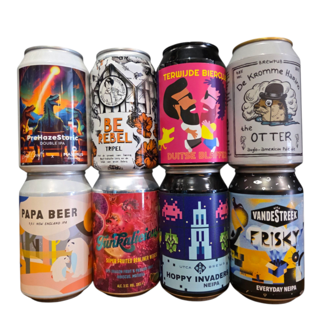Pakket Utrechtse bieren (8 BIER)