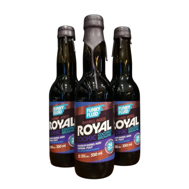 Funky Fluid - Barrel Aged Royal Cookie Coconut Brownie