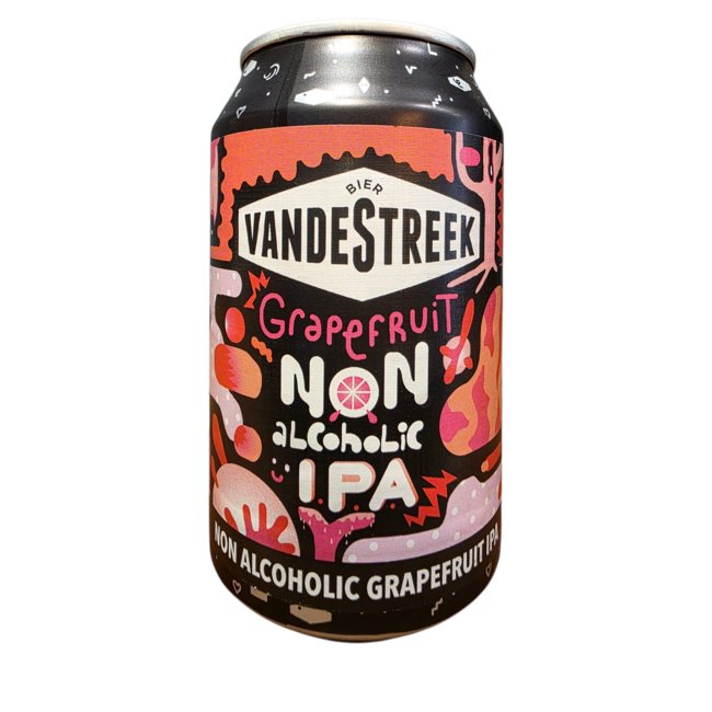 Vandestreek: Grapefruit Non-Alcoholic (BLIK)