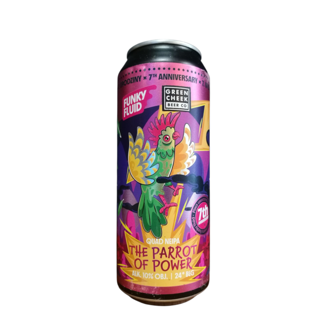 Funky Fluid - The Parrot of Power (collab Green Cheek)