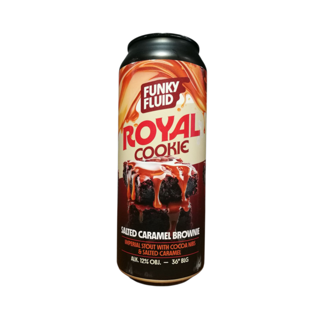 Funky Fluid: Royal Cookie - Salted Caramel Brownie