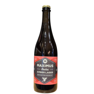 Maximus Maximus: Brutus amber lager (GROTE FLES)