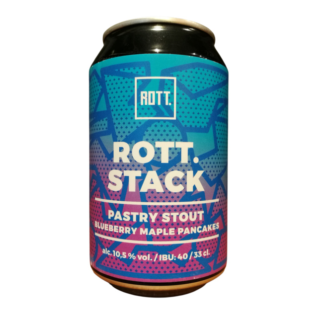 ROTT. - Stack - Blueberry maple pancakes