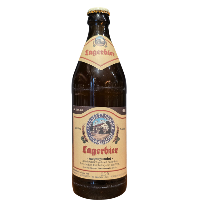 Knoblach: Lagerbier