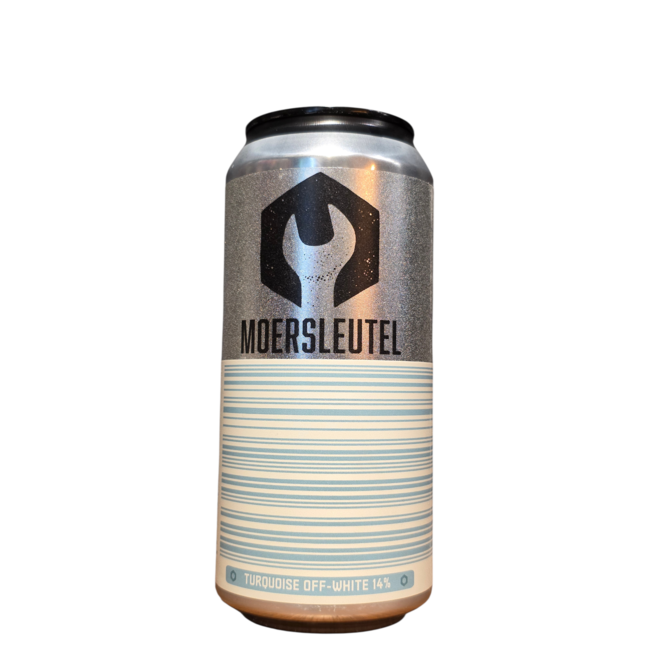 Moersleutel - BARCODE Turquoise off-white