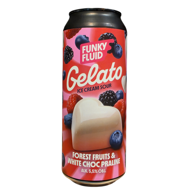 Funky Fluid - Gelato: Forest fruits White Choc Praline