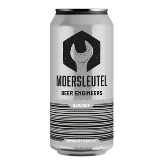 moersleutel Moersleutel barcode silver & jet black