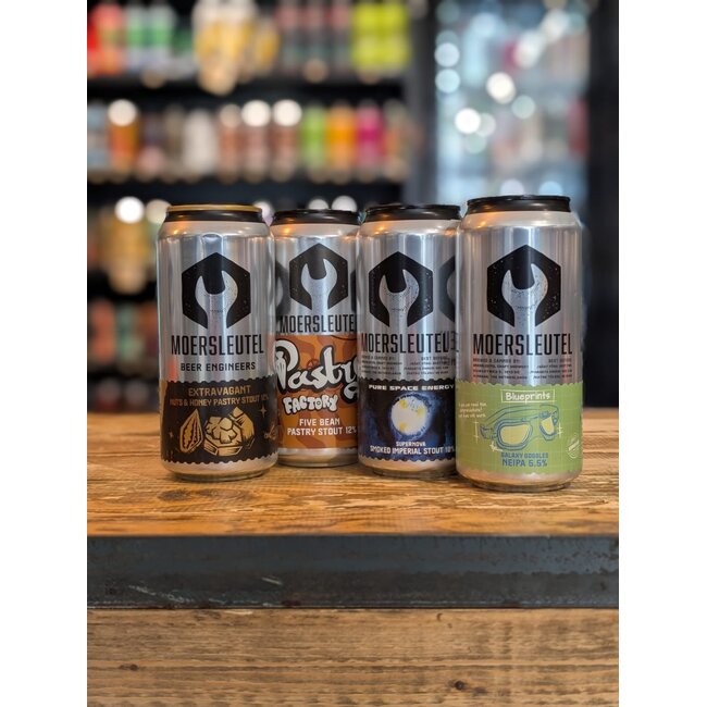 Moersleutel pakket, 10 bier!