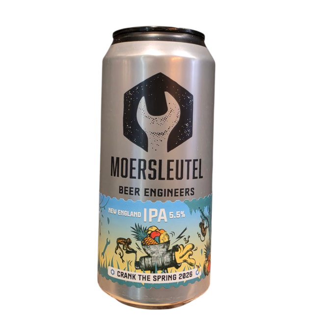 Moersleutel crank the spring