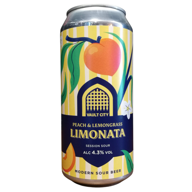 Vault City - peach & lemongrass limonata