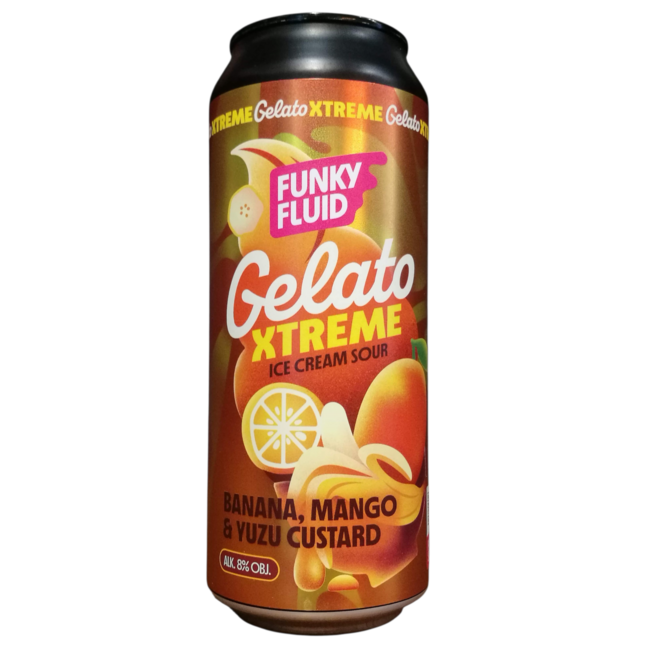 Funky Fluid: Gelato XTREME Banana, Mango, Yuzu Custard