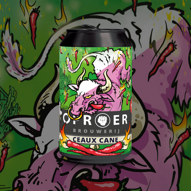 Oproer x Little Beershop - CEAUX CANE (2 blikken)