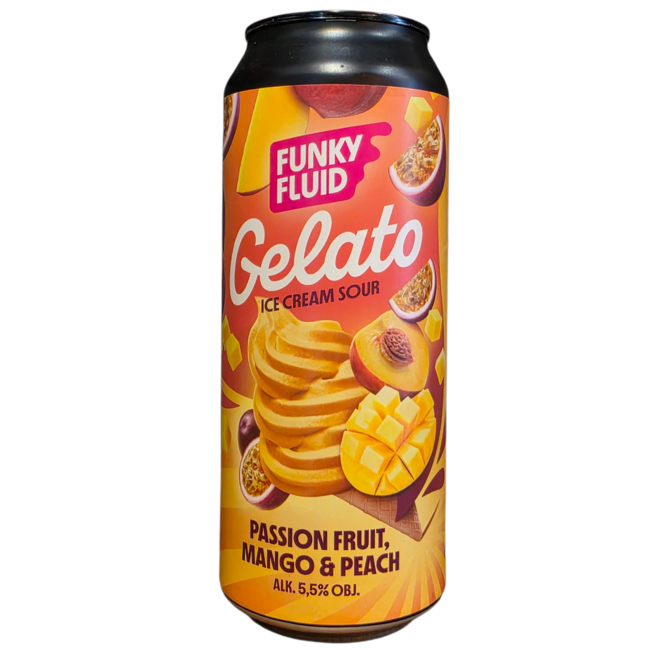 Funky Fluid - Gelato: Passion Fruit, Mango & Peach
