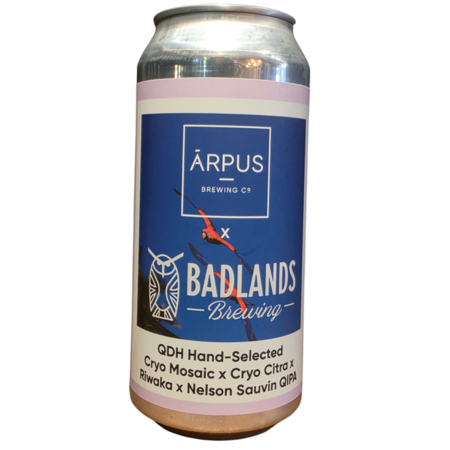 ARPUS / BADLANDS - QDH HAND- SELECTED CRYO MOSAIC X CRYO CITRA X RIWAKA X NELSON SAUVIN QIPA