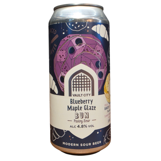 Vault City - Blueberry Maple Glaze Bun