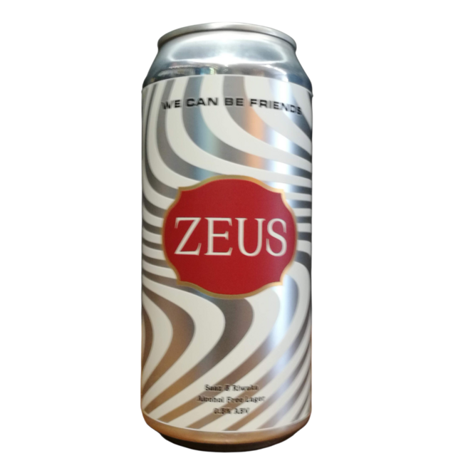 We Can Be Friends - Zeus (Non-Alcoholic Lager)
