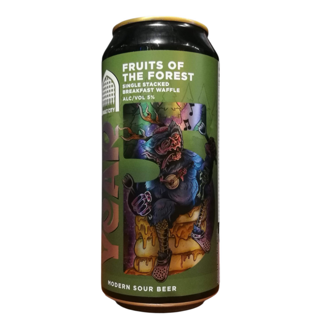 Vault City - YEAR 5 - Fruits of the Forest - Single stacked breakfast waffle