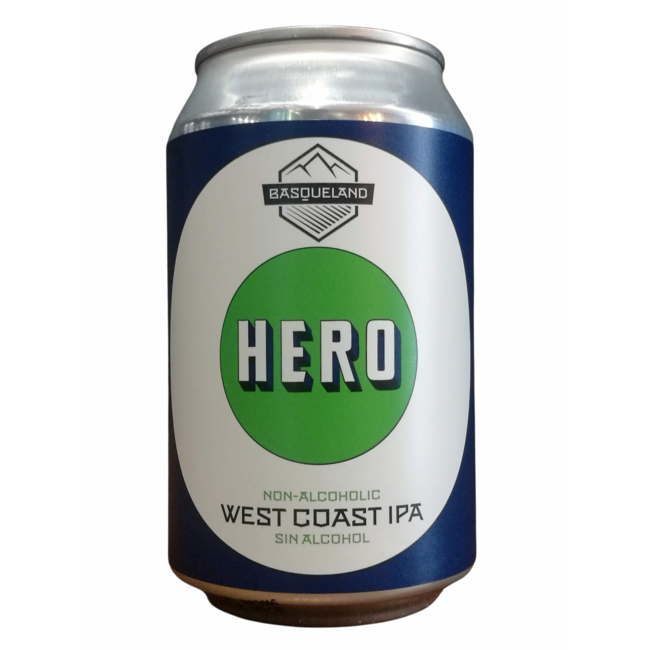 Basqueland - Hero West Coast IPA (non alcoholic)
