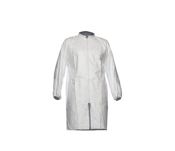 DuPont Tyvek Tyvek 500 lab coat with zip and pockets