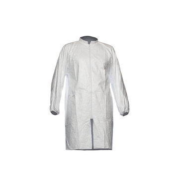 DuPont Tyvek Tyvek 500 lab coat with zip and pockets