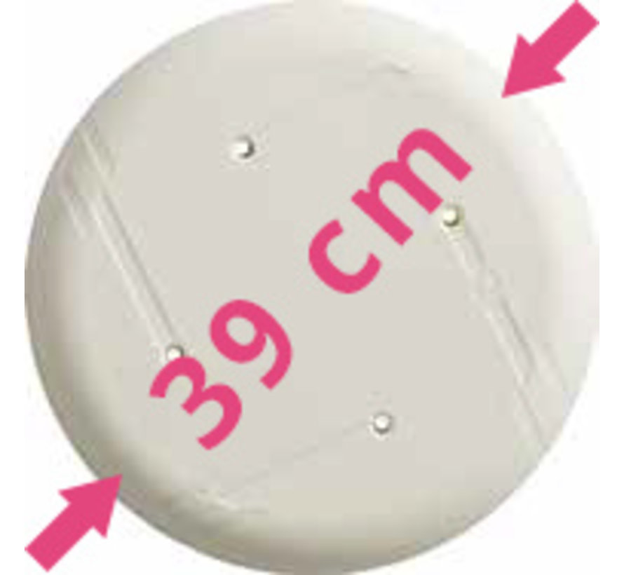 Cleanroom stool - height 41/84 cm 100% polyethylene