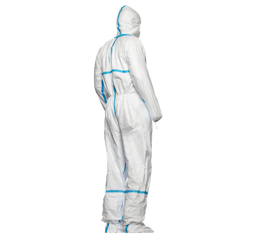 DuPont Tyvek 600 plus weiß mit integrierten Socken – CHA5