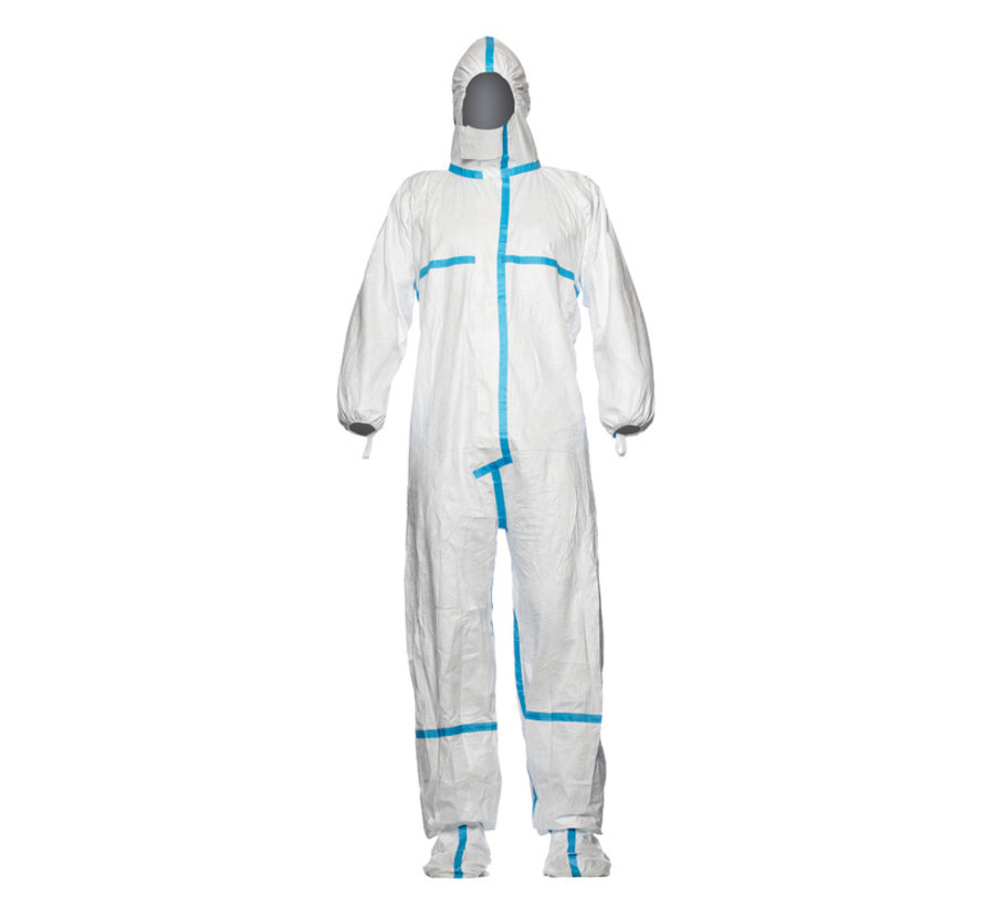DuPont Tyvek 600 plus white with integrated socks – CHA5