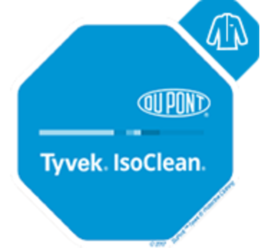 DuPont Tyvek IsoClean overall (steriel) - IC183BWHDS