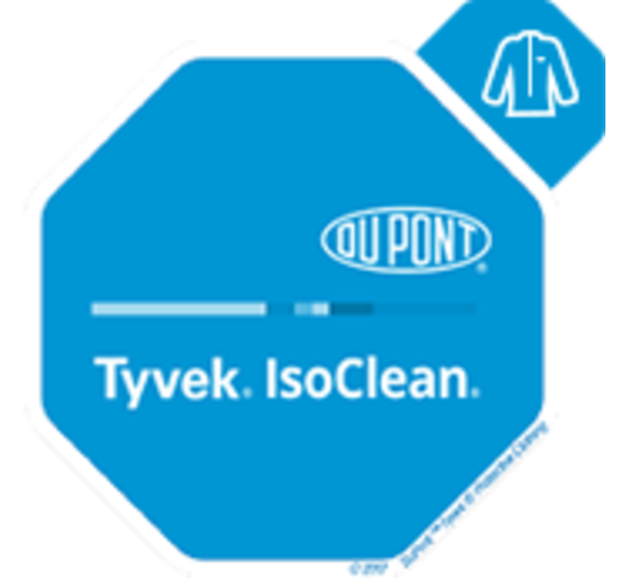 DuPont Tyvek IsoClean hoofdkap met masker (steriel) - 9820MS