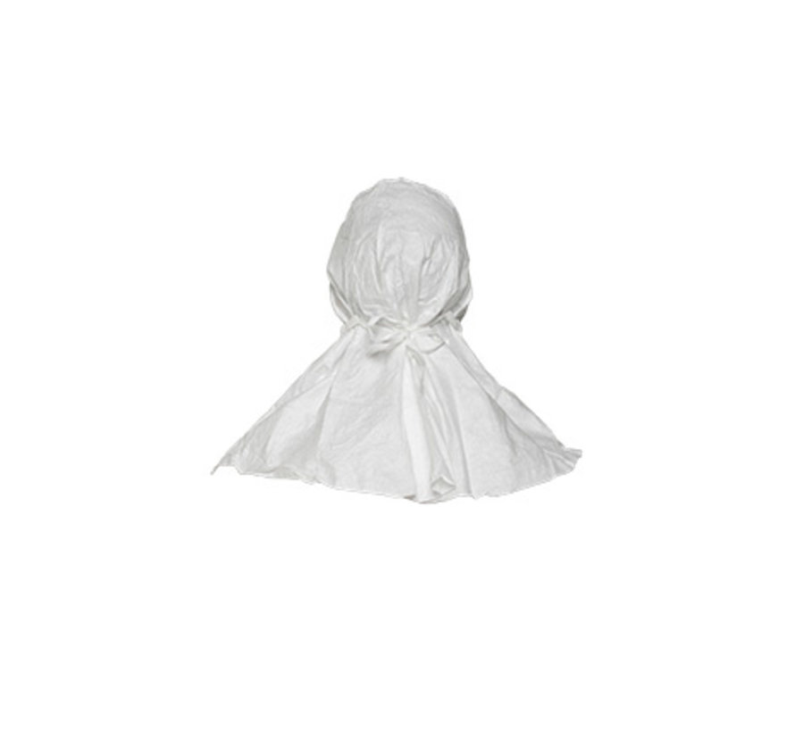 DuPont Tyvek IsoClean hoofdkap met masker (steriel) - 9820MS (100 stuks)