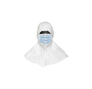 DuPont Tyvek Tyvek IsoClean hoofdkap met masker  (steriel)