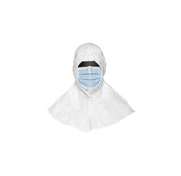 DuPont Tyvek IsoClean hoofdkap met masker  (steriel)