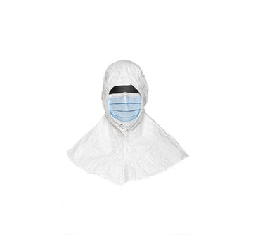 DuPont Tyvek Tyvek IsoClean hoofdkap met masker  (steriel) 100 stuks