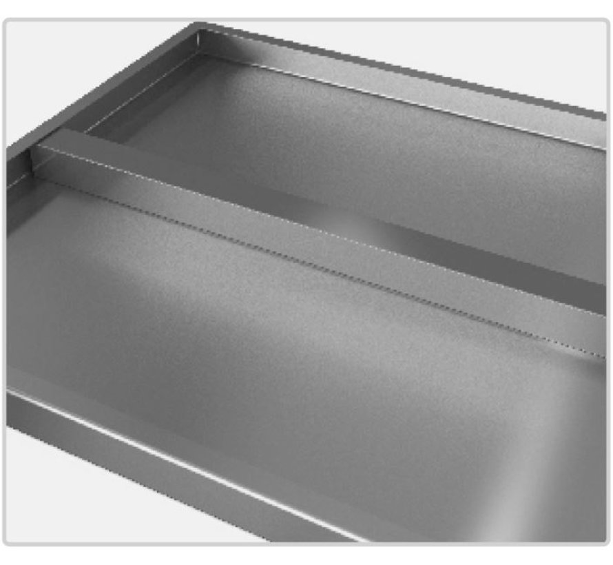 Stainless steel cleanroom rack