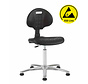 Cleanroom stoel - ESD - glijders - hoogte 49/84 cm