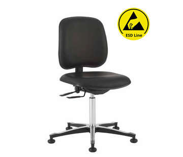 Throna Cleanroom chair - ESD - HEPA filter - height 44/87 cm (HEPA)