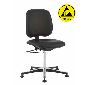Throna Cleanroom chair - ESD - HEPA filter - height 44/87 cm (HEPA)