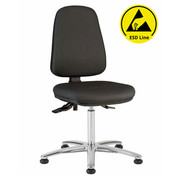 Throna Cleanroom chair - ESD - height 42/85 cm