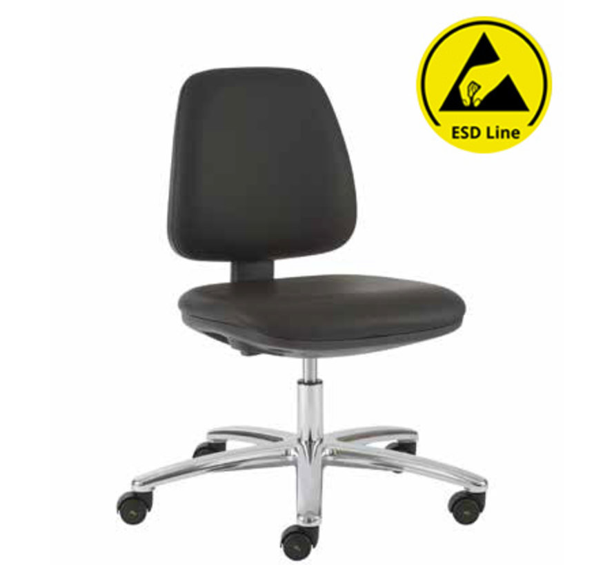 Cleanroom chair - ESD - height 42/85 cm