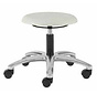 Cleanroom stool - height 41/84 cm 100% polyethylene