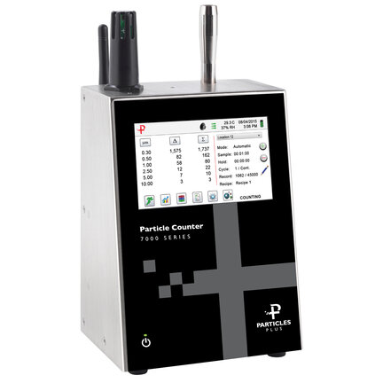 Cleanroom deeltjestellers