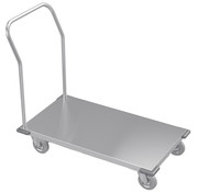 ProCleanroom Edelstahl-Reinraum-Transportwagen