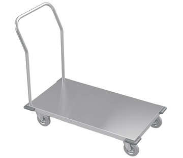 ProCleanroom Edelstahl-Reinraum-Transportwagen